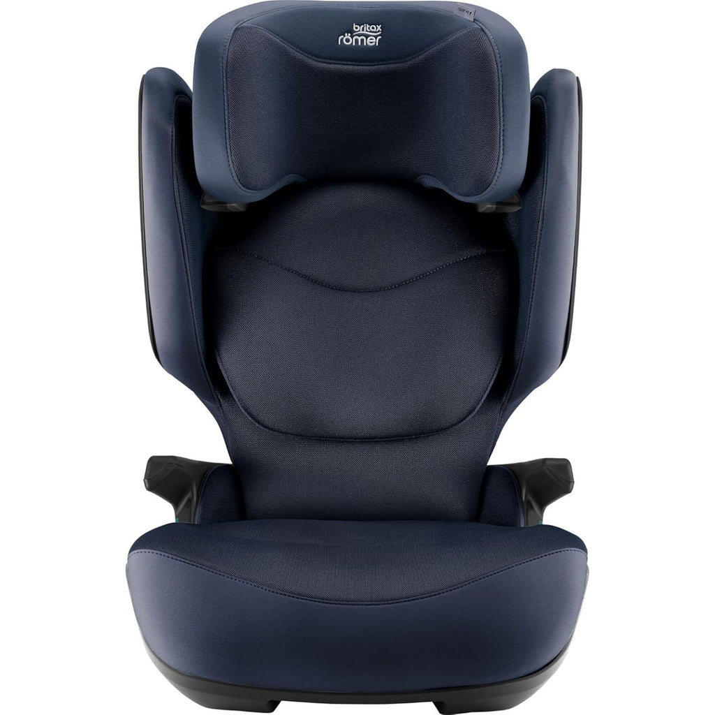 BRITAX RÖMER Kindersitz KIDFIX PRO M, für Kinder von 100-150 cm (i-Size) mit und ohne ISOFIX, 3,5-12 Jahre, Midnight Grey | Classic