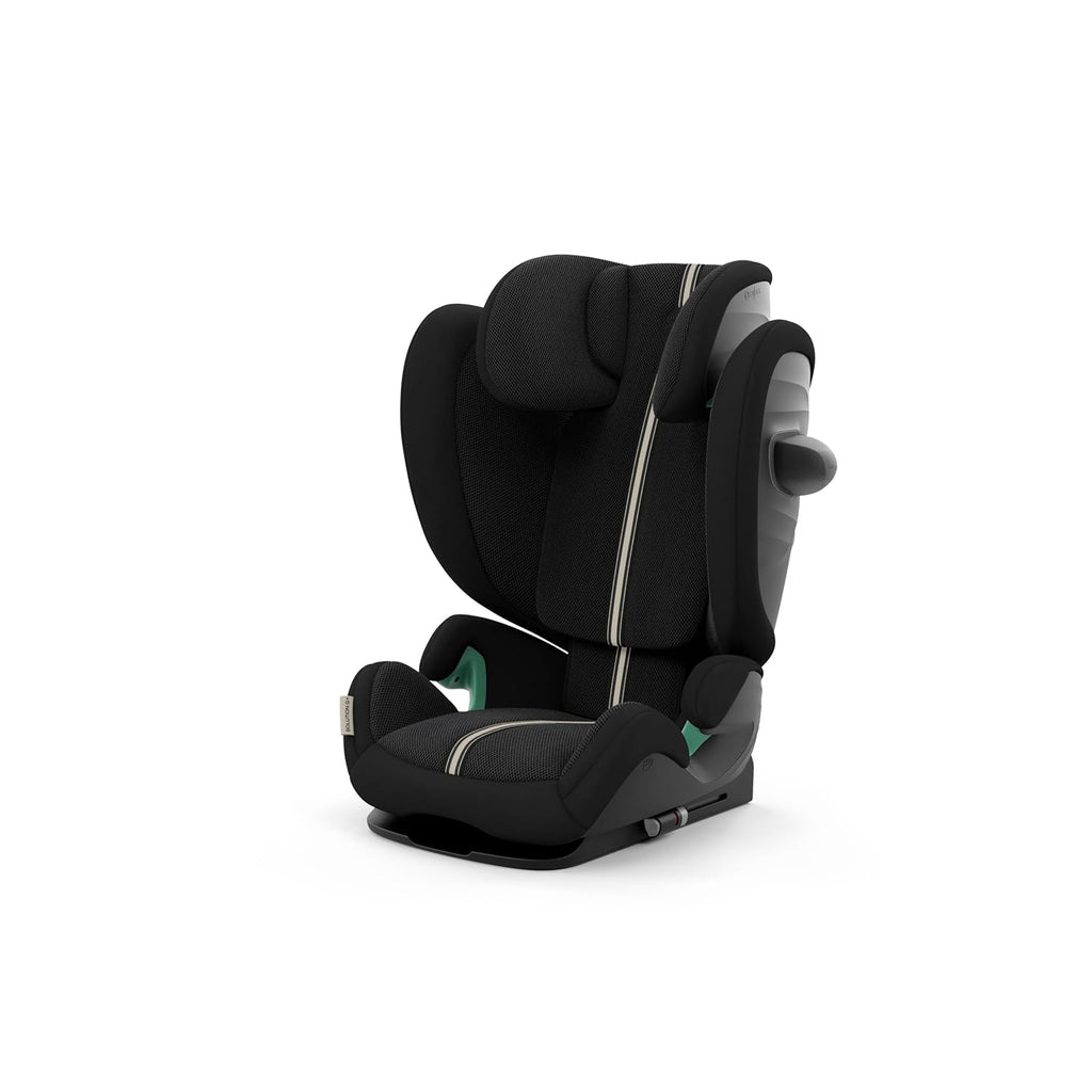 CYBEX Gold Kinder-Autositz Solution G i-Fix, Für Autos mit und ohne ISOFIX, Ab ca. 3 bis 12 Jahre (100 - 150 cm), Ab ca. 15 bis 50 kg, Lava Grey