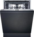 Siemens SN43ES14VE, iQ300 Smarter Geschirrspüler, Unterbau-Spülmaschine mit Besteckschublade, 60 cm, automatische Türöffnung dank autoOpen dry, besonders leise mit iQdrive-Motor, aquaStop, Edelstahl
