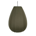 Suspension en papier couleur olive - Design moderne et élégant.