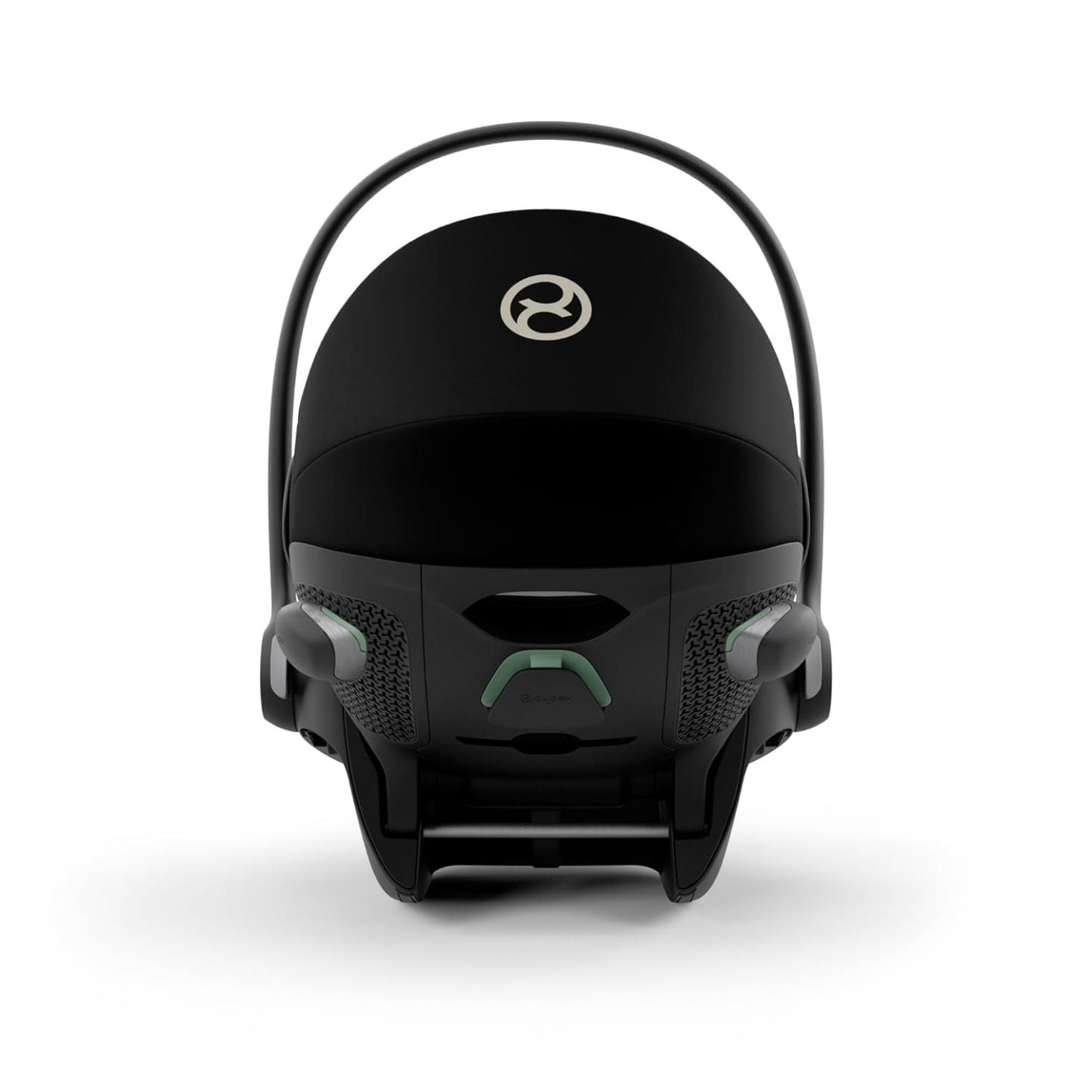 CYBEX Gold Kinderwagen EOS Lux 2-in-1 mit Babyschale Aton B2 i-Size und Babyschalen-Adapter, Reisesystem, Ab Geburt bis 22 kg (ca. 4 Jahre), Moon Black (Schwarz)