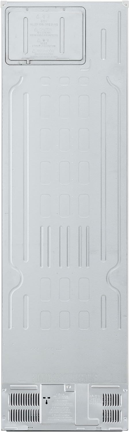LG GBP62MCNAC Kühl-Gefrierkombi – 384 L, Energieeffizienz A, Total NoFrost, DoorCooling+, niedriger Geräuschpegel, modernes Design in Anthrazit Schwarz, 59,5 x 67,5 x 203 cm