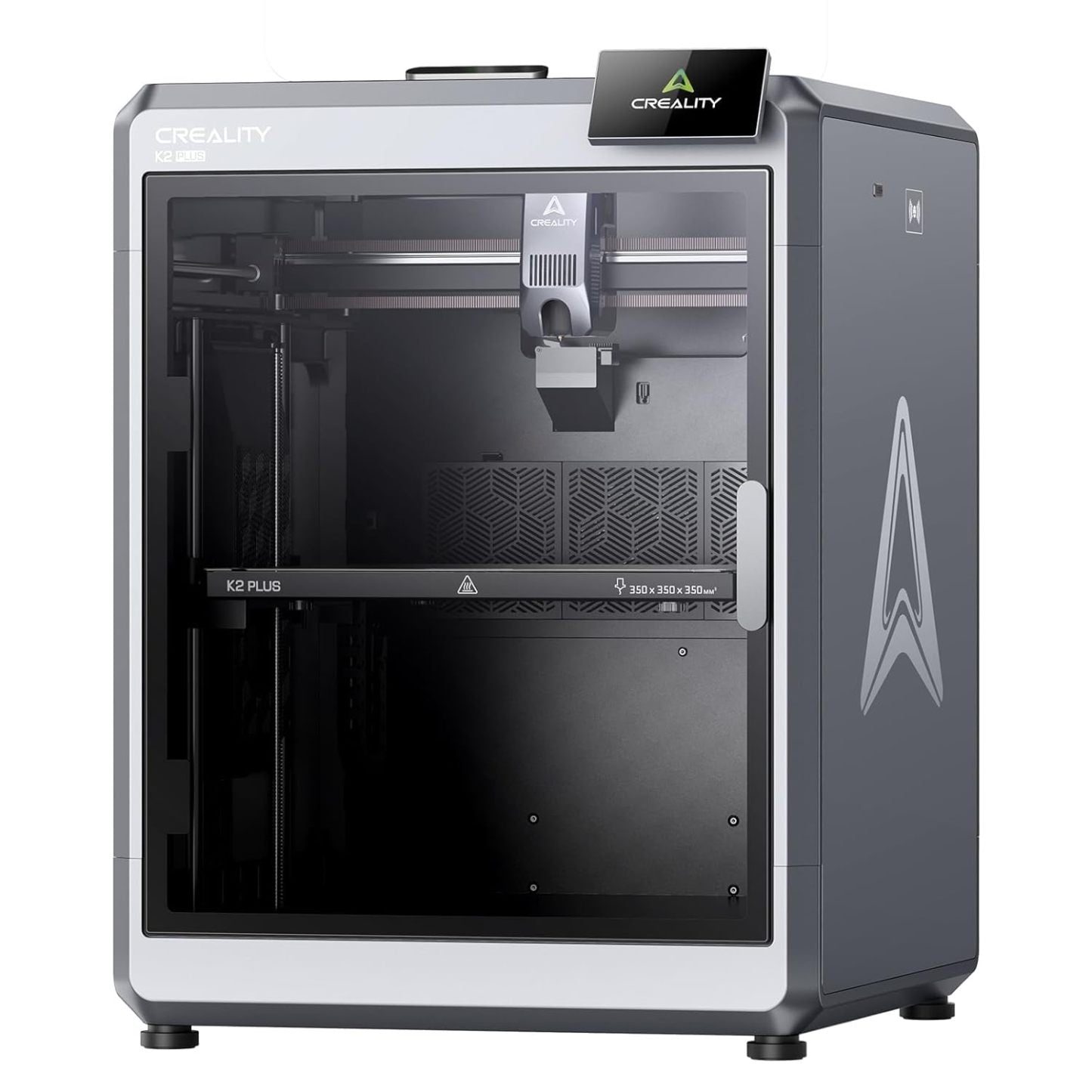 Creality K2 Plus Combo 3D-Drucker, 16-Farben Multimaterial-Druck, 350³mm XXL-Bauraum, Servo-Direktantrieb, Dual-KI-Kameras, Ultra-Leise