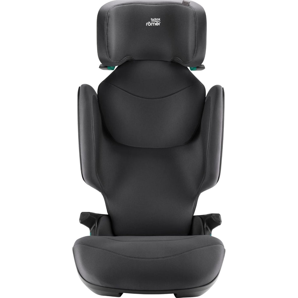 BRITAX RÖMER Kindersitz KIDFIX PRO M, für Kinder von 100-150 cm (i-Size) mit und ohne ISOFIX, 3,5-12 Jahre, Midnight Grey | Classic