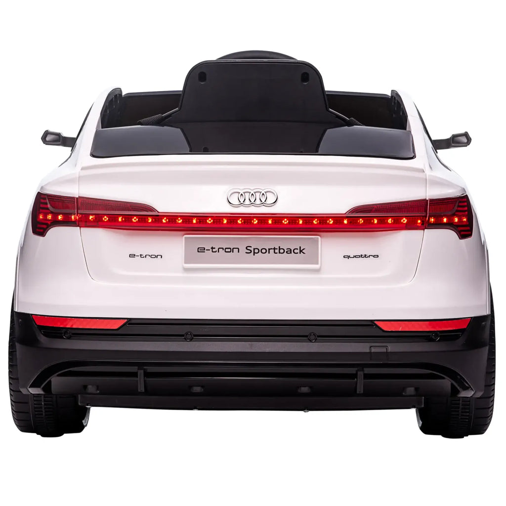 HOMCOM Audi E-tron Kinderauto 12V mit Fernbedienung