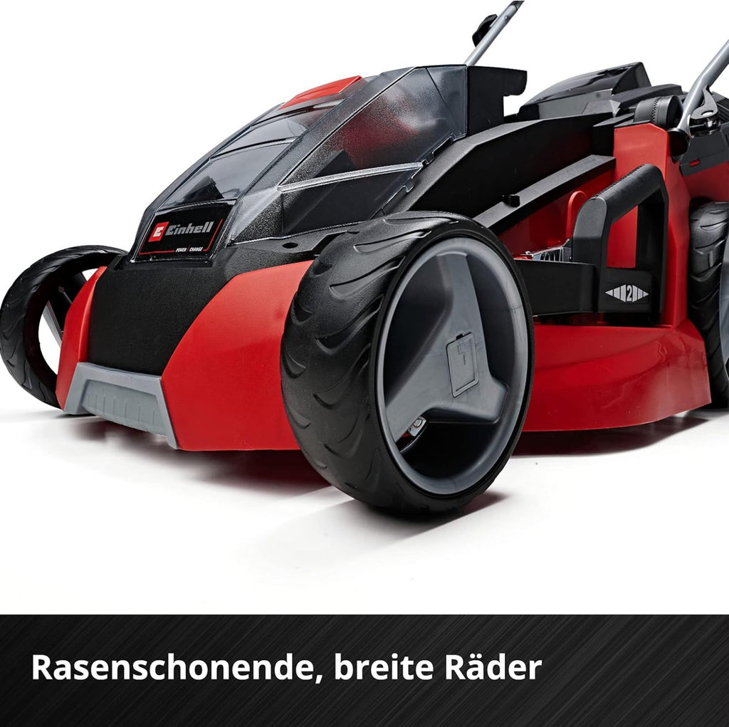 Einhell Mhroboter FREELEXO CAM 500 Power X-Change (18V, Kamera ersetzt Begrenzungsdraht, für 500 m, Brushless, bis 25% Steigung, Schnittbreite 18 cm, inkl. 3,0 Ah Akku, 5 m Magnetband)