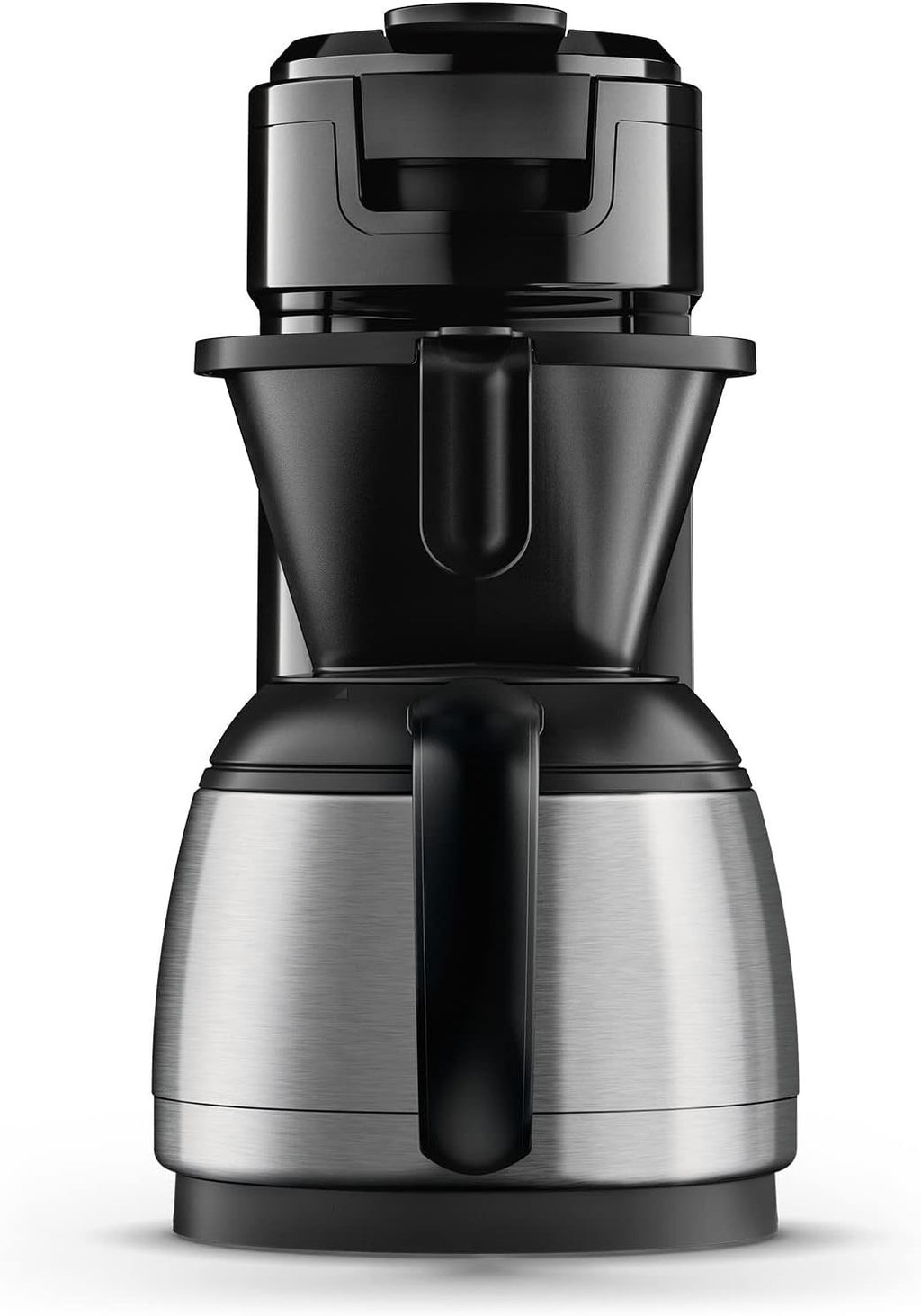 Philips Senseo Switch Pad- und Filterkaffeemaschine, 2-in-1-Brühtechnologie, 1-Liter-Wasserbehlter, 7 Tassen in einem Durchgang, Klavierlackschwarz (HD6592/64)