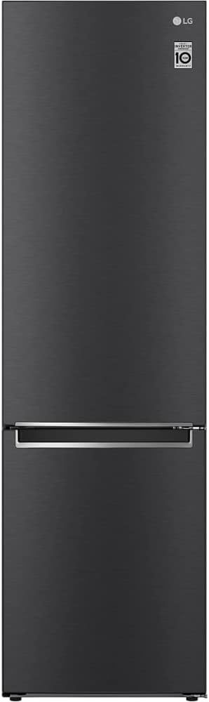 LG GBP62MCNAC Kühl-Gefrierkombi – 384 L, Energieeffizienz A, Total NoFrost, DoorCooling+, niedriger Geräuschpegel, modernes Design in Anthrazit Schwarz, 59,5 x 67,5 x 203 cm