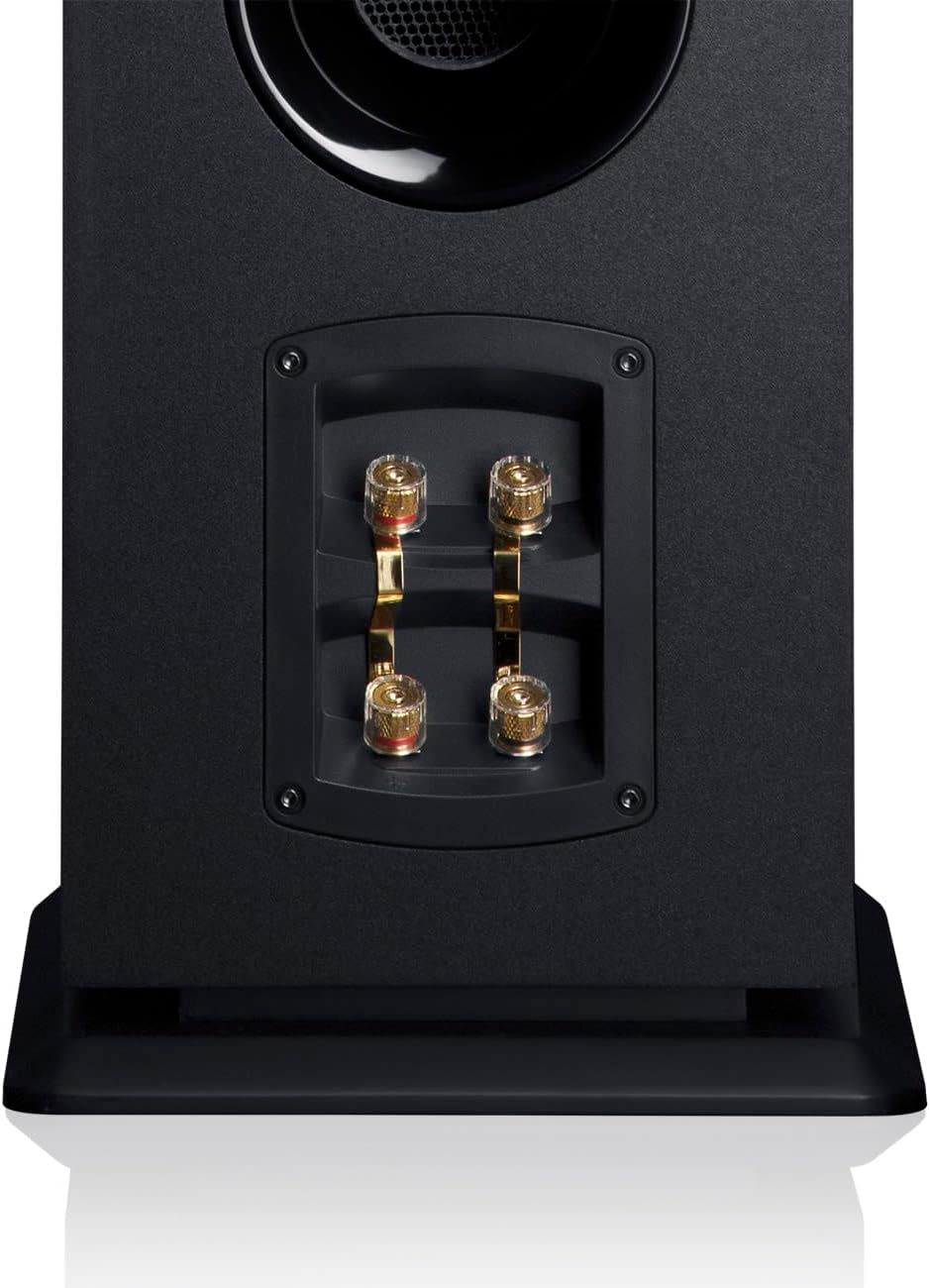 Teufel Ultima 40 Stereo Lautsprecher - HiFi Standlautsprecher Paar der Spitzenklasse, Phase-Plug Hochtöner, 3-Wege System, Doppelrohr-Bassreflex, Musik, Filmton, Games - schwarz