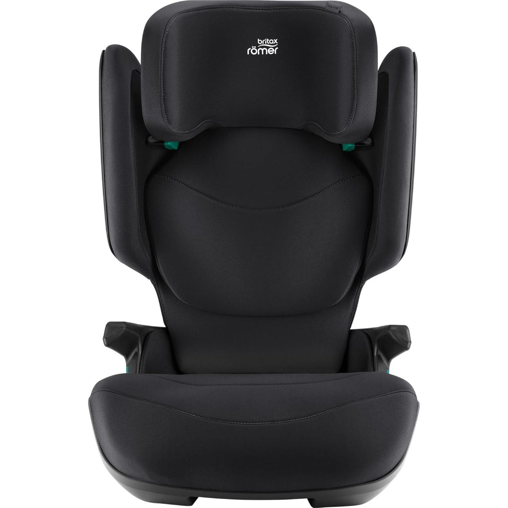 BRITAX RÖMER Kindersitz KIDFIX PRO M, für Kinder von 100-150 cm (i-Size) mit und ohne ISOFIX, 3,5-12 Jahre, Midnight Grey | Classic