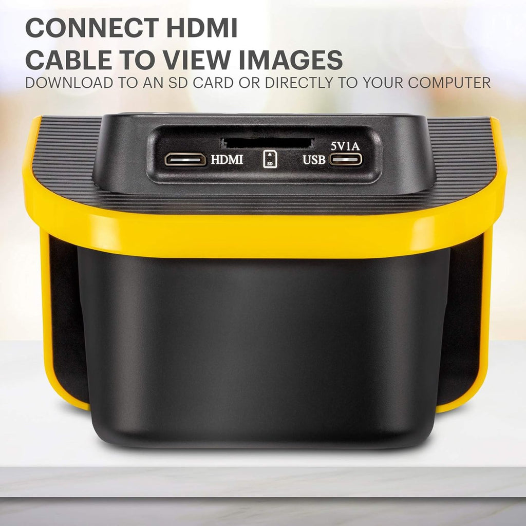 KODAK Slide N SCAN Film und Slide Scanner mit 5 Zoll LCD-Bildschirm, Schwarz