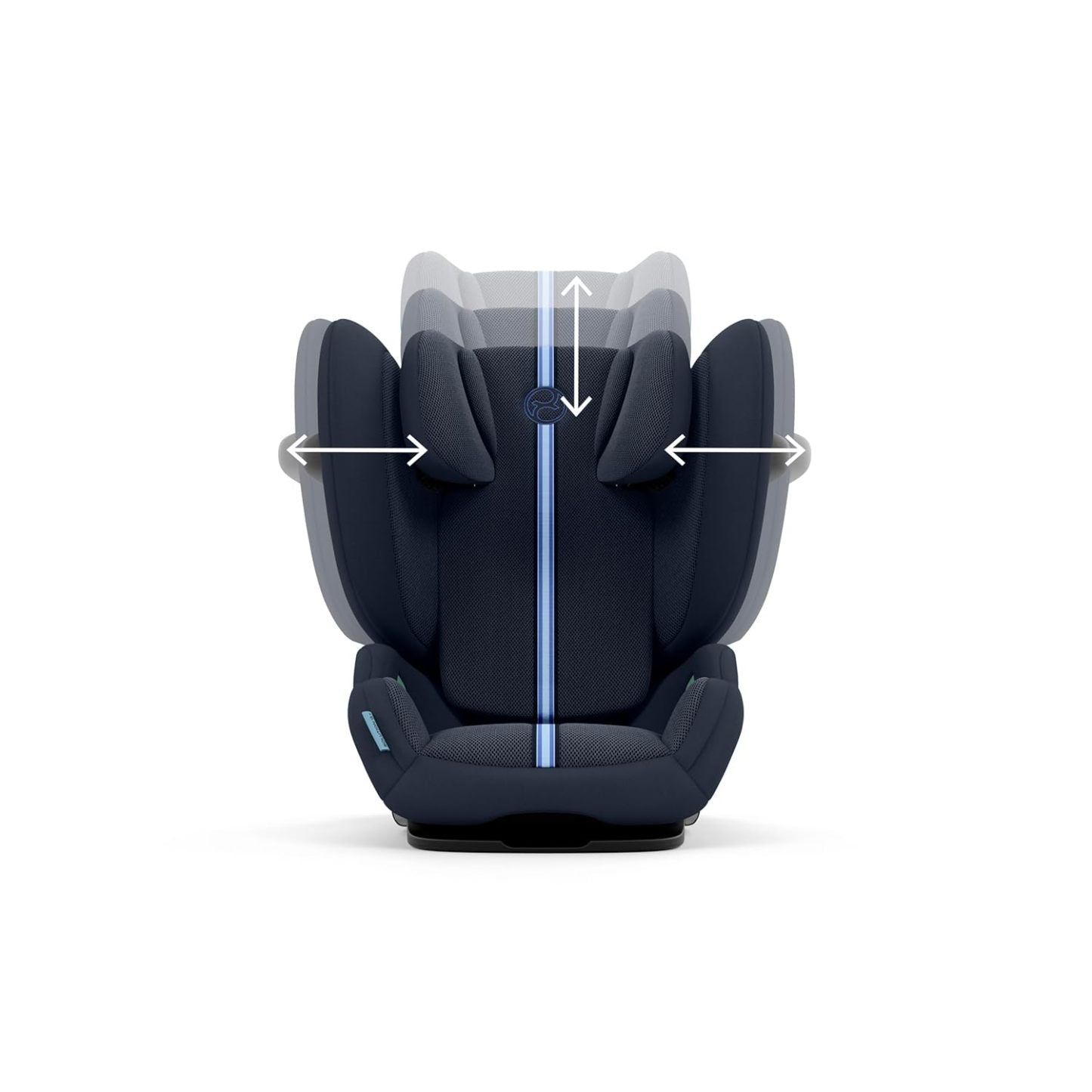 CYBEX Gold Kinder-Autositz Solution G i-Fix, Für Autos mit und ohne ISOFIX, Ab ca. 3 bis 12 Jahre (100 - 150 cm), Ab ca. 15 bis 50 kg, Lava Grey