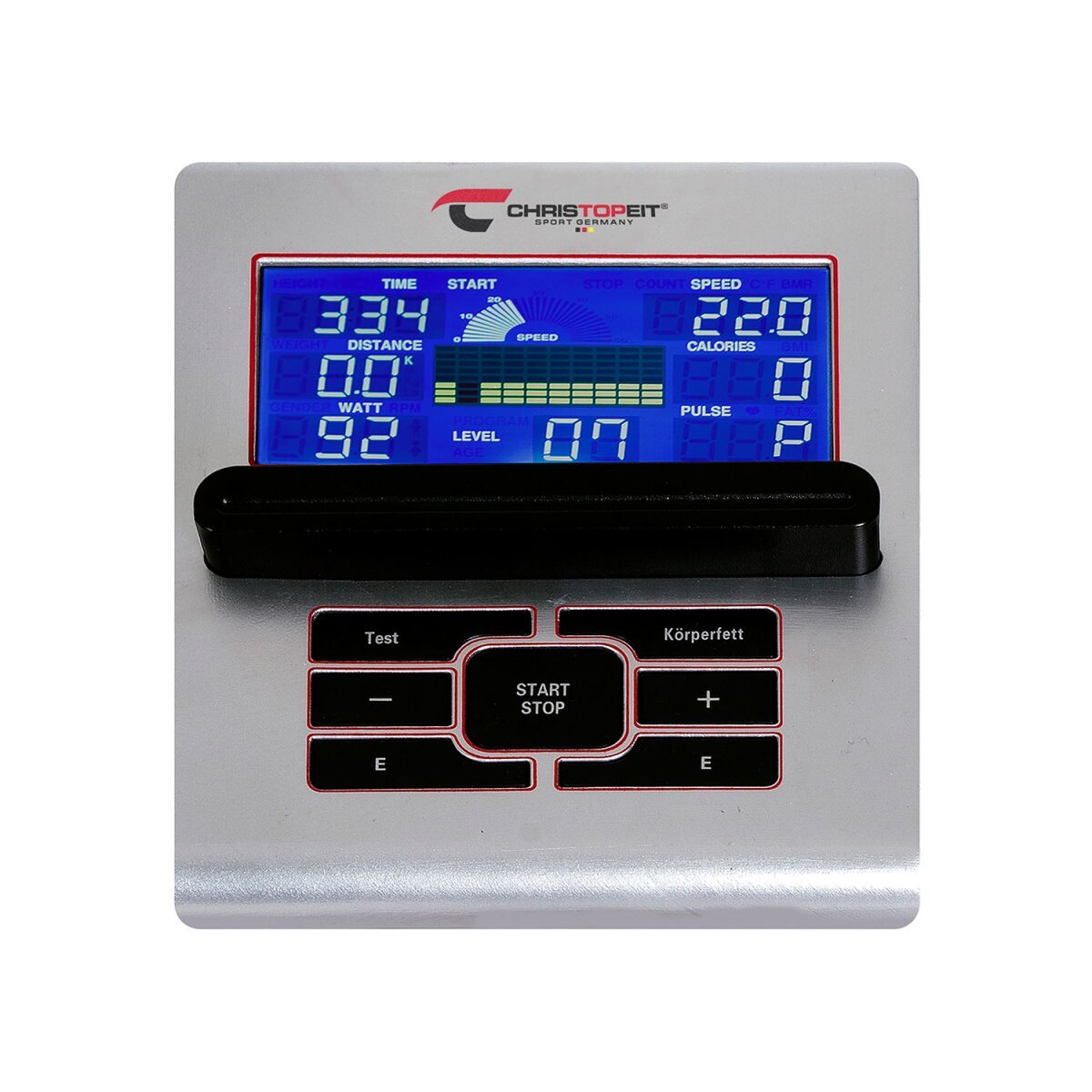 Christopeit Sport Heimtrainer Ergometer ET 6000 - B-Ware gut