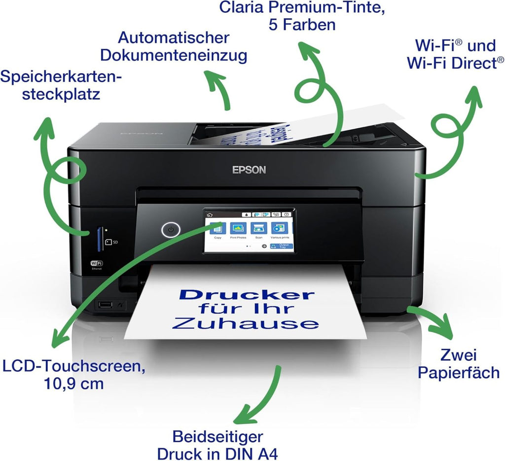 Epson Expression Premium XP-7100 A4 kabelloser Multifunktionstintenstrahldrucker