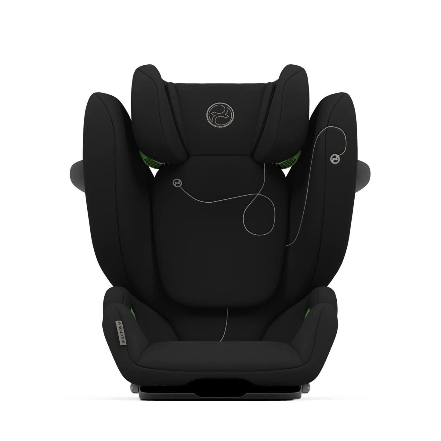 CYBEX Gold Kinder-Autositz Solution G i-Fix, Für Autos mit und ohne ISOFIX, Ab ca. 3 bis 12 Jahre (100 - 150 cm), Ab ca. 15 bis 50 kg, Lava Grey