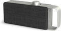 faller Oskar TV Lautsprecher/Soundbar mit Clear Voice (tragbar, kabellos, einfache Bedienung, Aluminiumgehäuse)