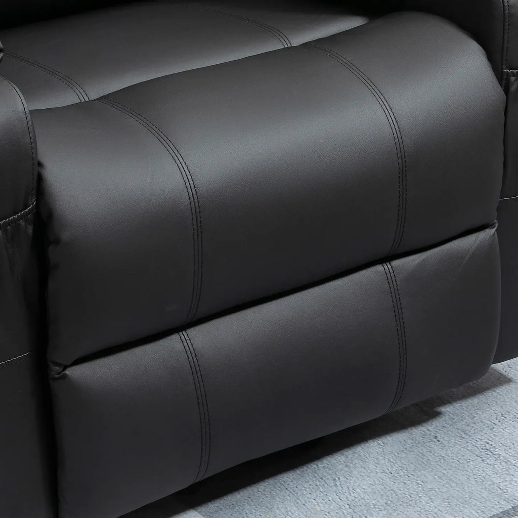 HOMCOM Aufstehsessel elektrisch Massage Liegefunktion