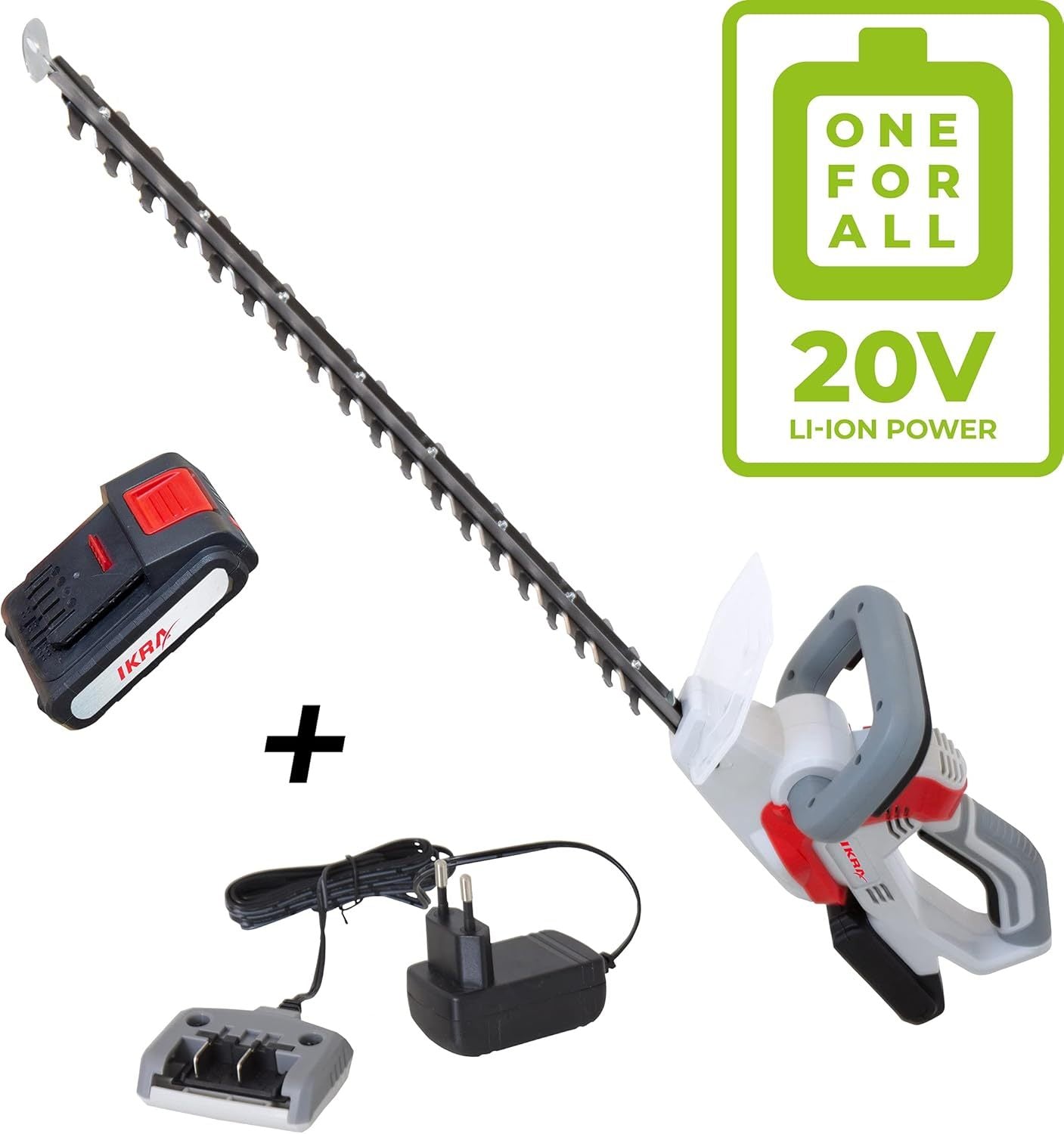 IKRA 81002880 Elektro Gartenhäcksler Walzenhäcksler ILH 3000 A, leise robust wartungsarm, Starke 3.000 Watt, Aststärke bis 44mm, 230 V