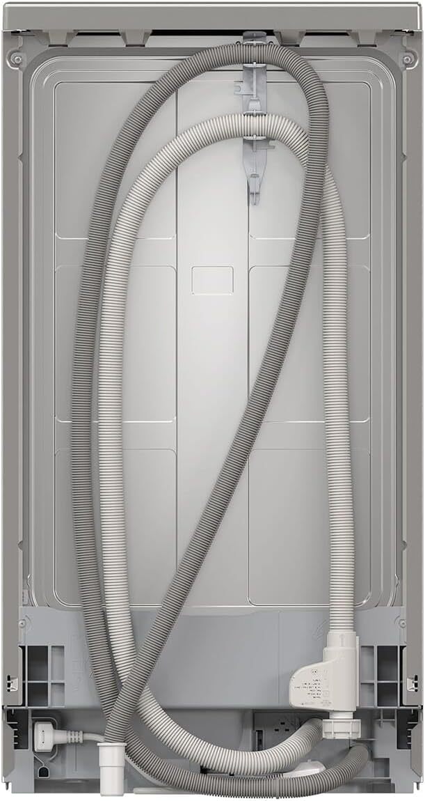 Bosch SPV2IKX10E Serie 2 Smarter Geschirrspüler vollintegriert, 45 cm breit, Besteckkorb, Extra Trocknen auf Knopfdruck, InfoLight roter Lichtpunkt am Boden, AquaStop Schutz gegen Wasserschäden, Weiß