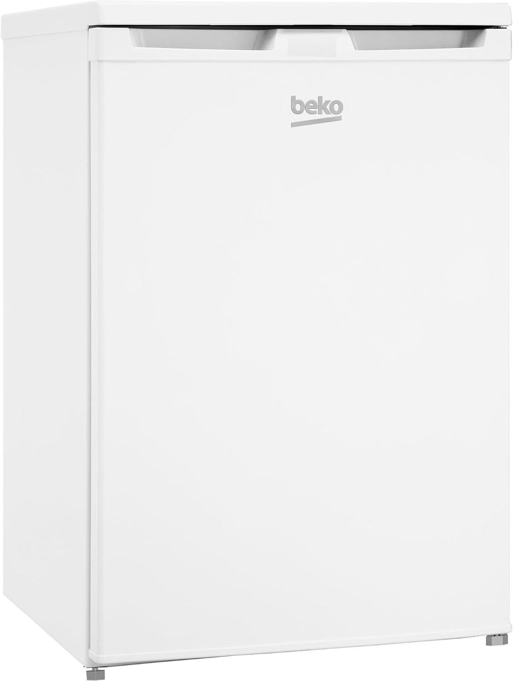 Beko FSE1074N b100 Tisch-Gefrierschrank, 95 l Gefrieren, Stand-Gefrierschrank, MinFrost minimale Eisbildung, 37 dB, Weiß