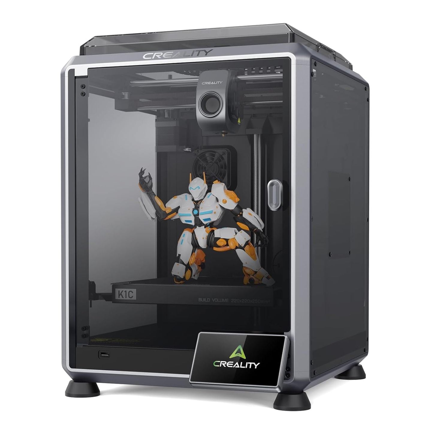 Creality K2 Plus Combo 3D-Drucker, 16-Farben Multimaterial-Druck, 350³mm XXL-Bauraum, Servo-Direktantrieb, Dual-KI-Kameras, Ultra-Leise