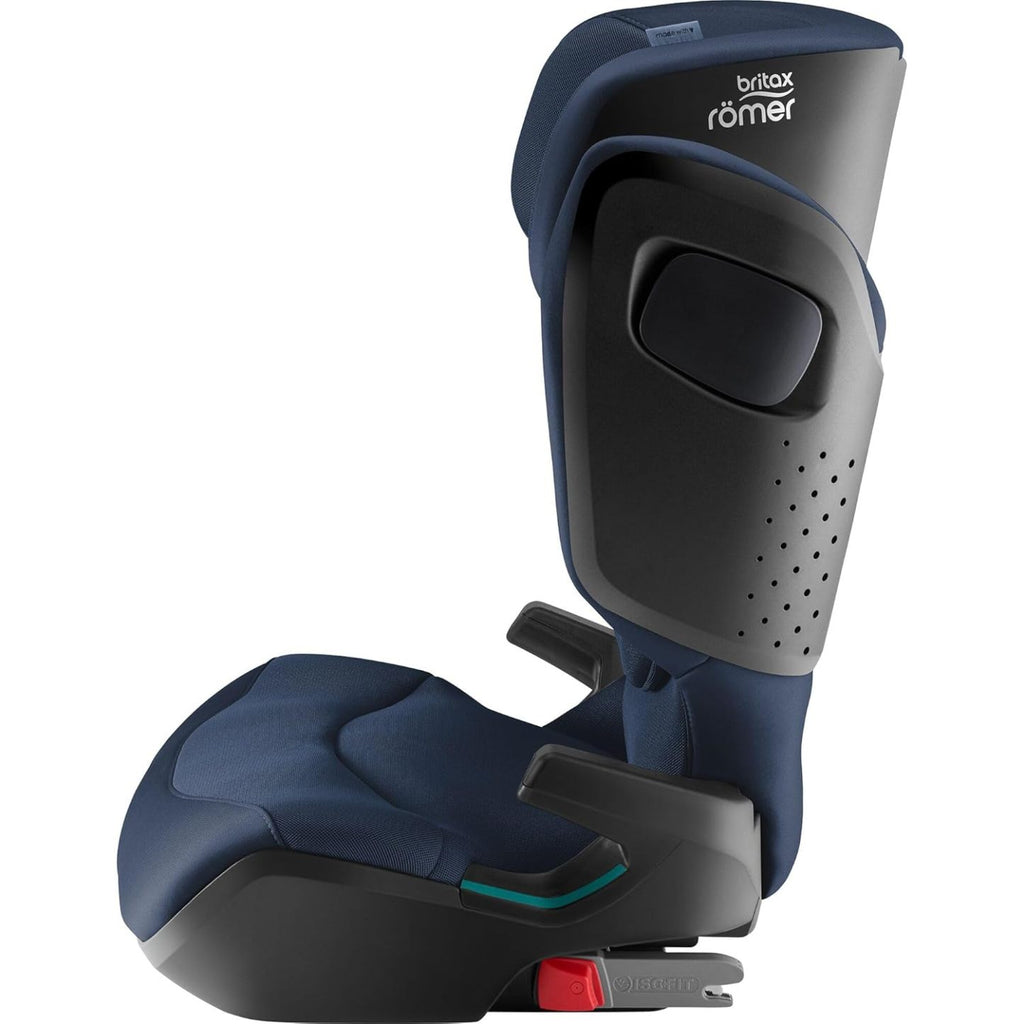 BRITAX RÖMER Kindersitz KIDFIX PRO M, für Kinder von 100-150 cm (i-Size) mit und ohne ISOFIX, 3,5-12 Jahre, Midnight Grey | Classic