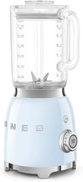 Smeg, BLF03PKEU, 1,5 l Standmixer, 4 -Geschwindigkeitsstufen, 4 Automikprogramme, Abnehmbare Doppelklinge, Deckelöffnung transparent mit Dosierkappe, rutschfest, 800W, Rose
